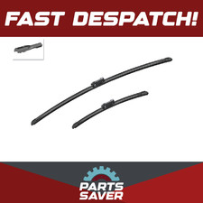 2x Wiper Blades (Pair) Flat /